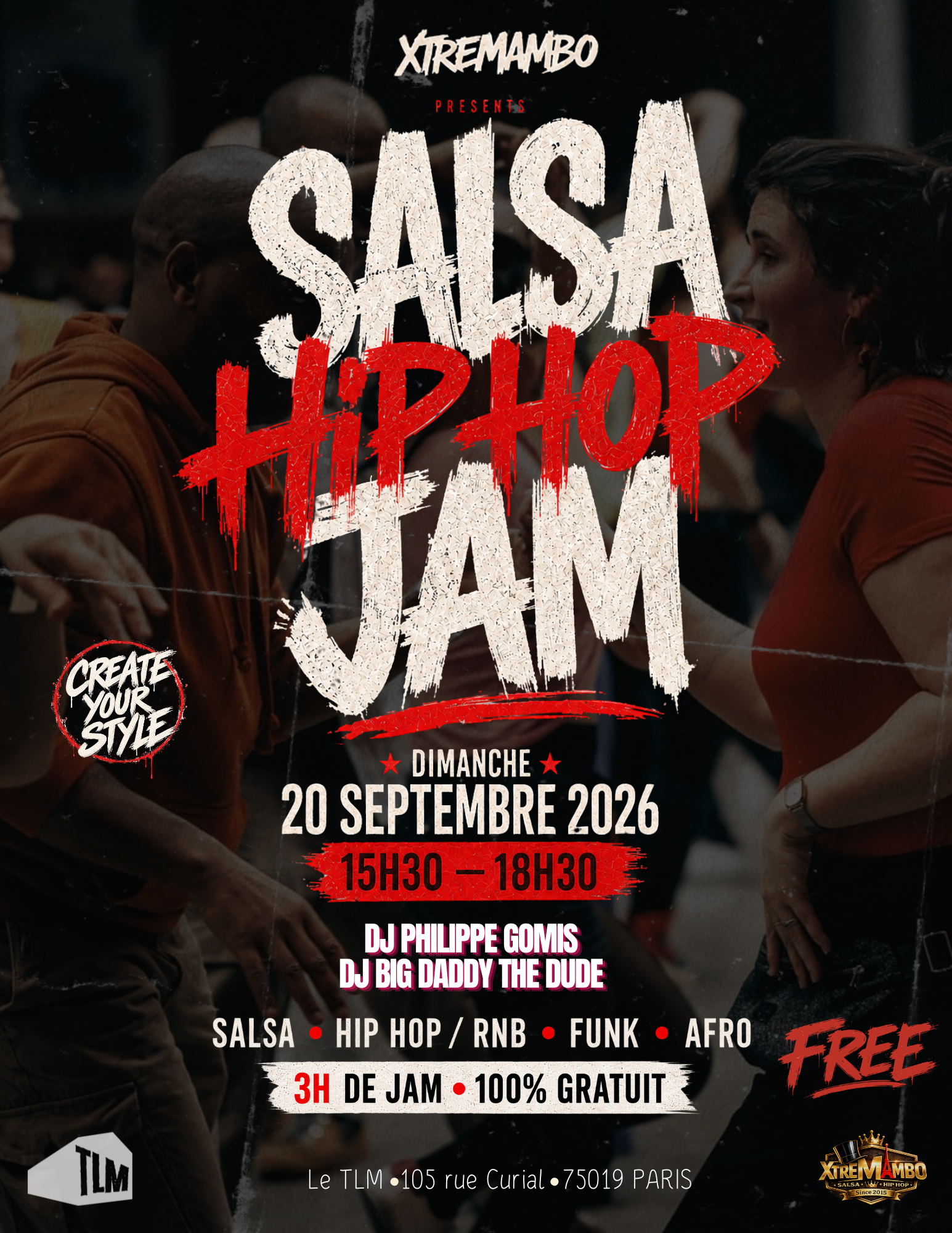 Salsa Hip Hop Jam xtremambo, salsa hip hop, cours salsa hip hop, cours salsa hip hop paris, salsa hip hop paris, paris salsa hip hop battle, salsa hip hop fusion, rodrigue lino, chorégraphe, xtremambo school, salsa hip hop 104, salsa hip hop fusion, salsa, hip hop danse, cours de hip hop à paris, BAttle salsa hip hop, stage salsa hip hop, salsa hip hop workshop, show salsa hip hop, spectacle salsa hip hop, initiation salsa hip hop.